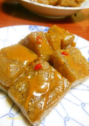 お手軽美味しい～♡こんにゃくの味噌煮♡-レシピのメイン写真