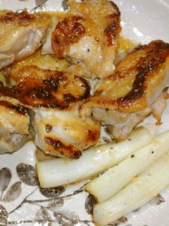 鶏肉とねぎの塩こうじ焼き♪-レシピのメイン写真