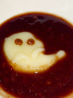 ハロウィン限定!オバケぜんざい-レシピのメイン写真