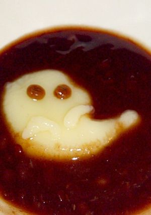 ハロウィン限定！オバケぜんざい-レシピのメイン写真