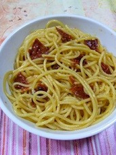 簡単!金ごまトマトパスタ-レシピのメイン写真