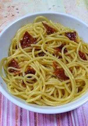 簡単！金ごまトマトパスタ-レシピのメイン写真