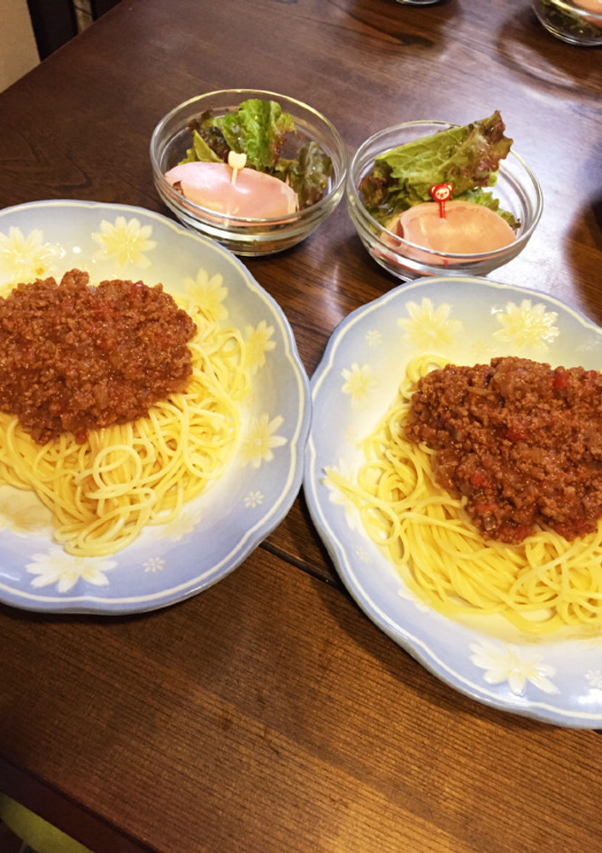 簡単♪合い挽きでミートソース-レシピのメイン写真