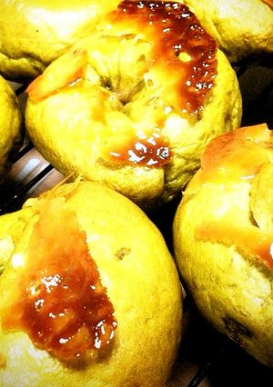 ホワイトチョコとナッツの抹茶ベーグル-レシピのメイン写真