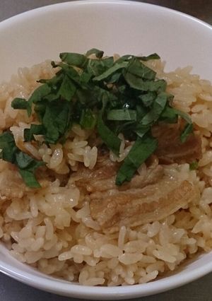 しつこくない！豚バラ炊き込みご飯-レシピのメイン写真