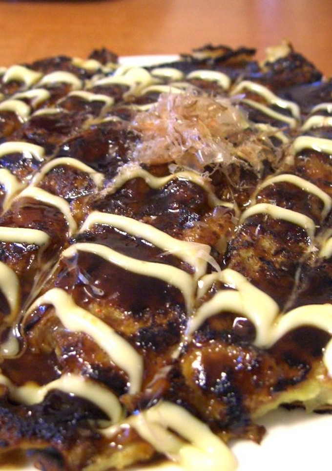 熱々とろとろ！！白菜のお好み焼き-レシピのメイン写真