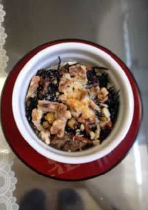 ひじきの煮物でココットカマン-レシピのメイン写真