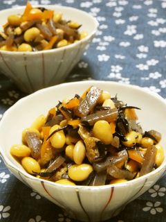 定番❀大豆とひじきの煮物❀-レシピのメイン写真