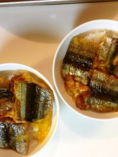 秋刀魚の蒲焼丼-レシピのメイン写真