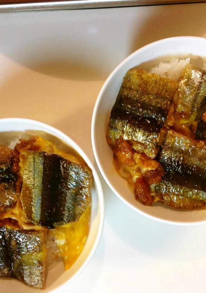 秋刀魚の蒲焼丼-レシピのメイン写真