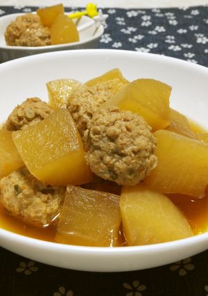 ❀大根と鶏だんごの煮物❀-レシピのメイン写真