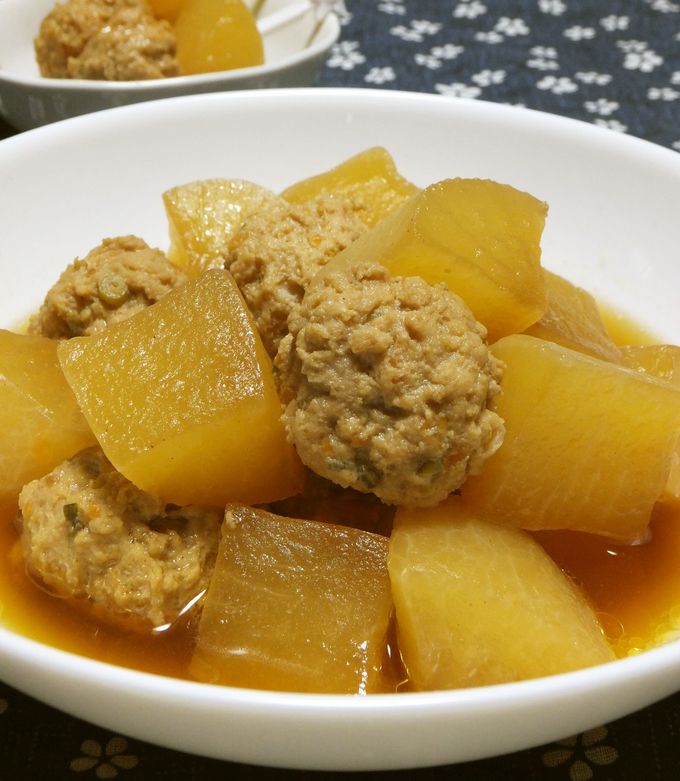 ❀大根と鶏だんごの煮物❀-レシピのメイン写真