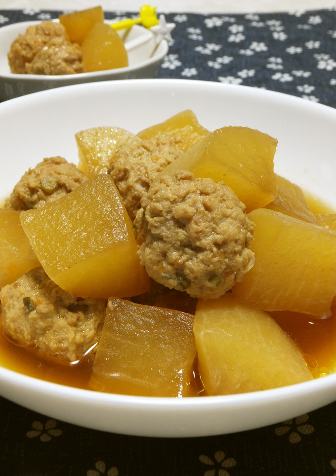 ❀大根と鶏だんごの煮物❀-レシピのメイン写真