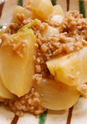 かぶのそぼろ煮-レシピのメイン写真