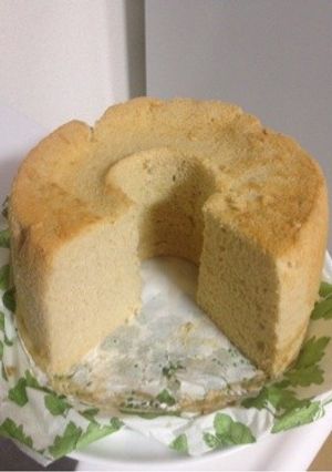 ふわふわ♩紅茶のシフォンケーキ-レシピのメイン写真