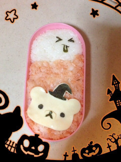 コリラックマのハロウィンキャラ弁デコ弁-レシピのメイン写真