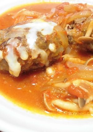 子供の好きな煮込みハンバーグ♪-レシピのメイン写真