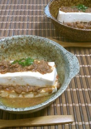 ミートボールで肉味噌豆腐-レシピのメイン写真