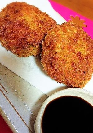 安く美味しく！豆腐入りメンチカツ♡-レシピのメイン写真