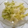 新鮮白菜とレタスのシャキシャキサラダ☆