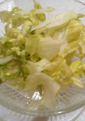 新鮮白菜とレタスのシャキシャキサラダ☆-レシピのメイン写真