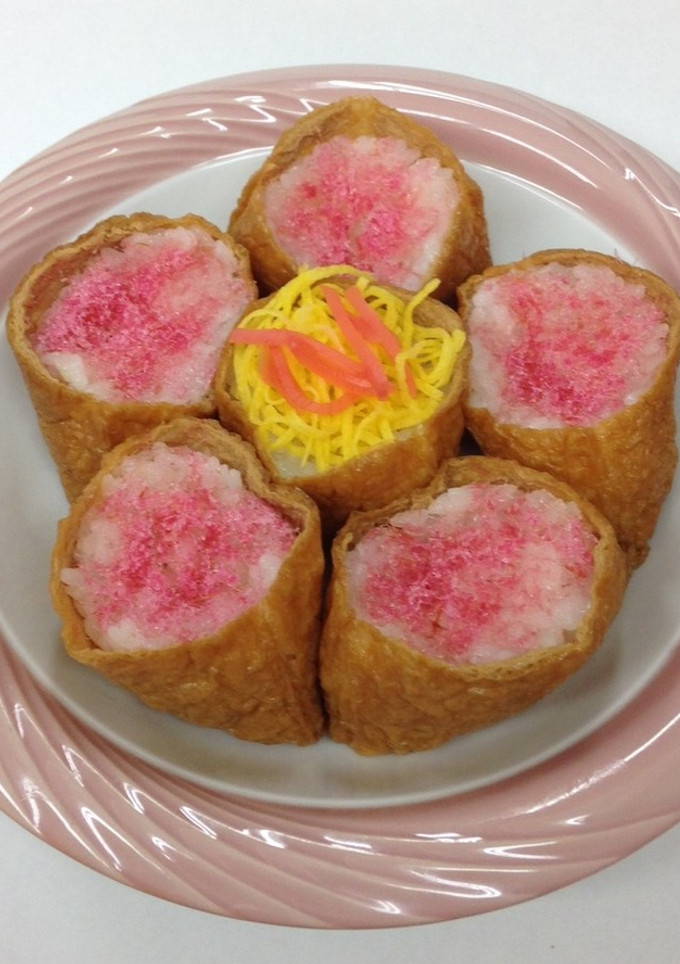 さくらいなり寿司-レシピのメイン写真