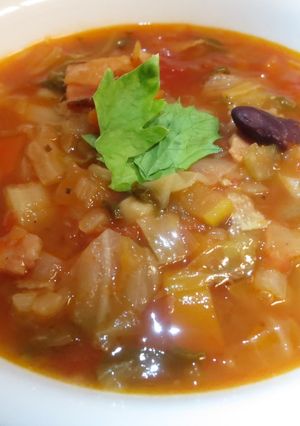 大人のミネストローネ-レシピのメイン写真