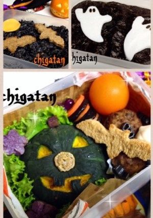 イベントの日のお弁当〜ハロウィン②〜-レシピのメイン写真