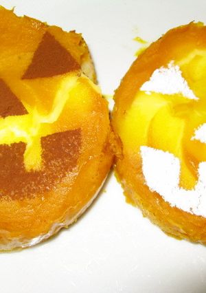 ハロウィン☆プチ・パンプキンパイ～♪-レシピのメイン写真