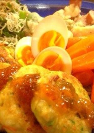 簡単＆スピーディ！残り野菜でもっちり豆腐-レシピのメイン写真