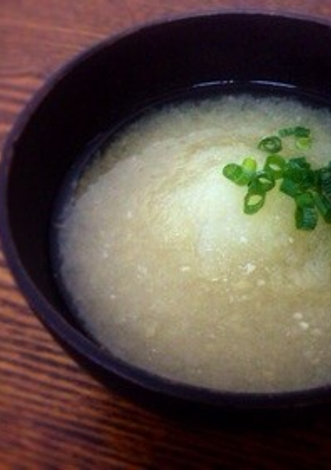 すりおろした大根と生姜のお味噌汁-レシピのメイン写真