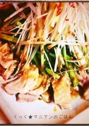 野菜たっぷり！とりモモ肉の棒々鶏風-レシピのメイン写真
