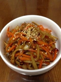 きんぴらごぼう-レシピのメイン写真