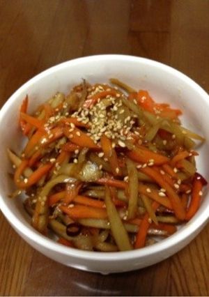 きんぴらごぼう-レシピのメイン写真
