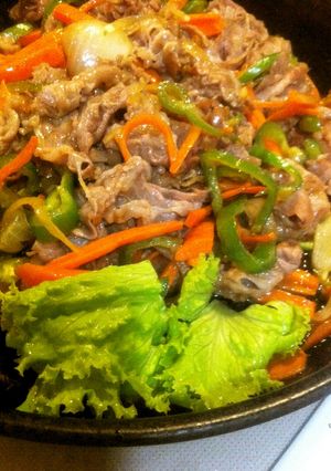 牛細切れ肉で☆ニンニクコチュジャン炒め☆-レシピのメイン写真