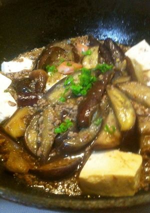 なすと豆腐のとろ～りひき肉あんかけ-レシピのメイン写真