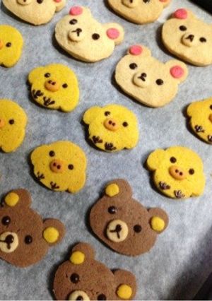 HMとはちみつで簡単♡リラックマクッキー-レシピのメイン写真