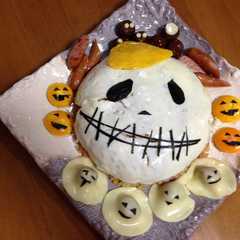 ハロウィン☆ジャックオム炒飯-レシピのメイン写真