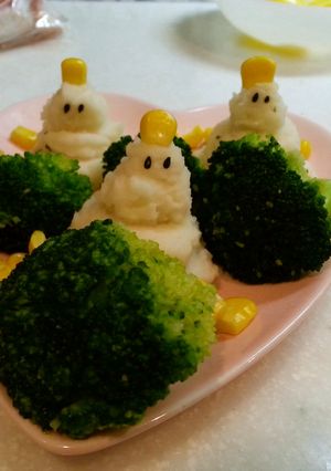 ブロッコリーの森の妖精♡-レシピのメイン写真