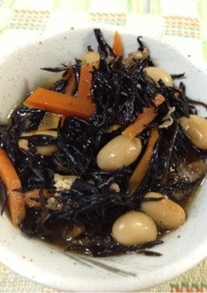 ひじきの煮物圧力鍋でささっと！-レシピのメイン写真