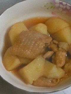 じゃがいもと鶏もも肉の甘煮-レシピのメイン写真