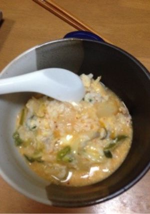 グツグツするだけキム玉雑炊♡-レシピのメイン写真
