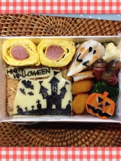 ハロウィン弁当-レシピのメイン写真