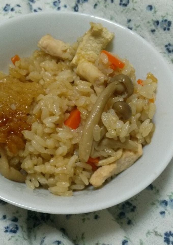 簡単♪ほっこり炊き込みご飯-レシピのメイン写真