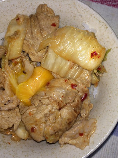 豚キム玉丼-レシピのメイン写真