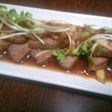 残ったまぐろでねぎましょうが焼き
