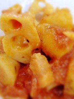 岩国れんこんとごぼうのピリ辛トマト煮込み-レシピのメイン写真