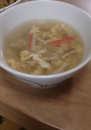 シイタケの中華スープ-レシピのメイン写真