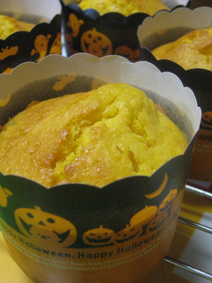 ハロウイン☆かぼちゃカップケーキ-レシピのメイン写真