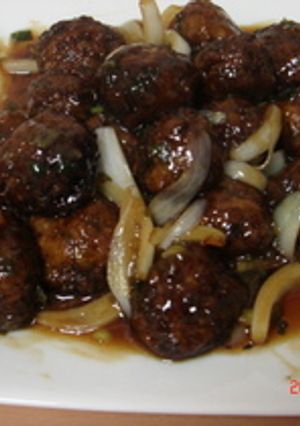 肉団子甘酢あんかけ-レシピのメイン写真